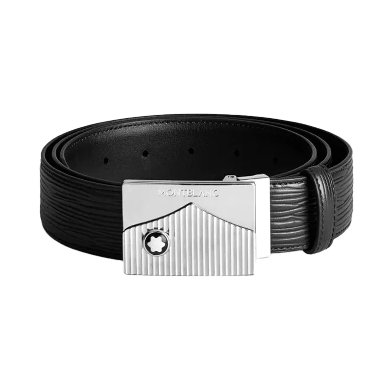 Emerald - Embellished Wedding Bands for a Pop of ColorMontblanc Black 35mm Leather Belt