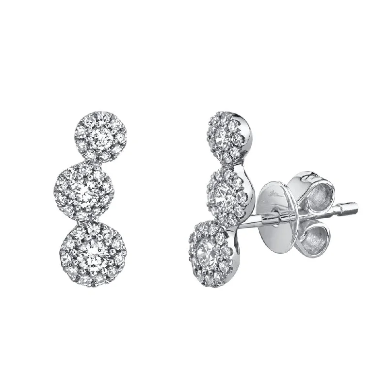 0.36CT DIAMOND STUD EARRING