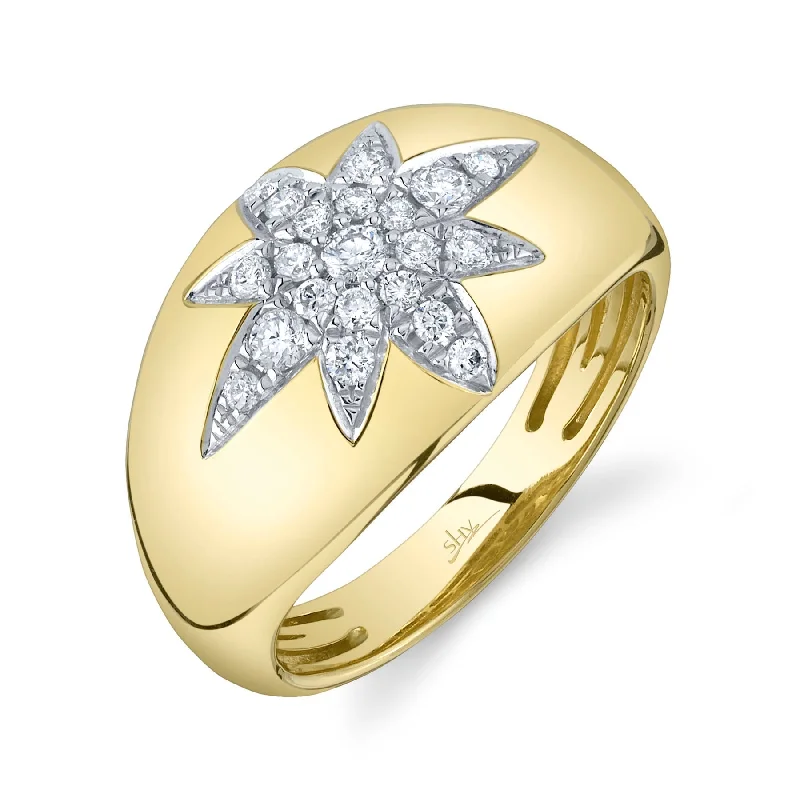 0.33CT DIAMOND STAR RING SC22009103RD