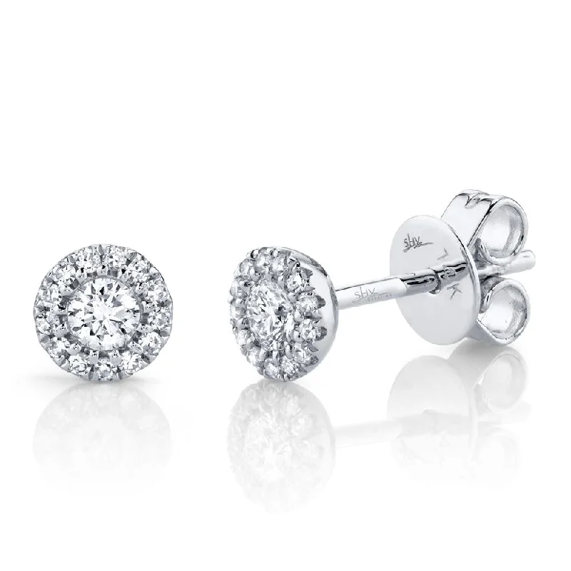 0.24CT DIAMOND STUD EARRING