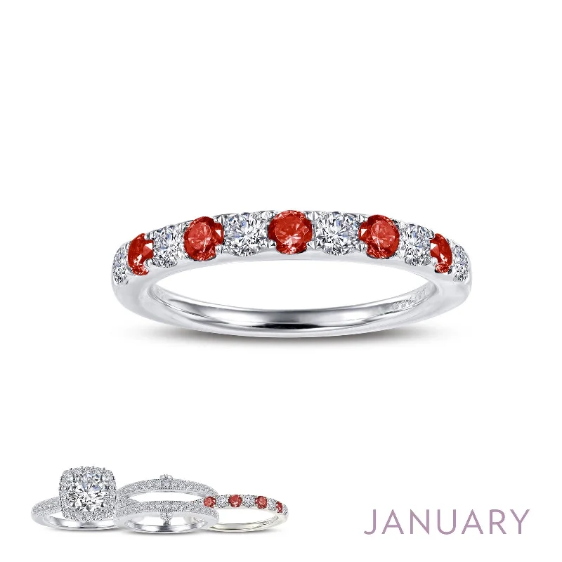 Lafonn Birthstone January Ring BR004GNP