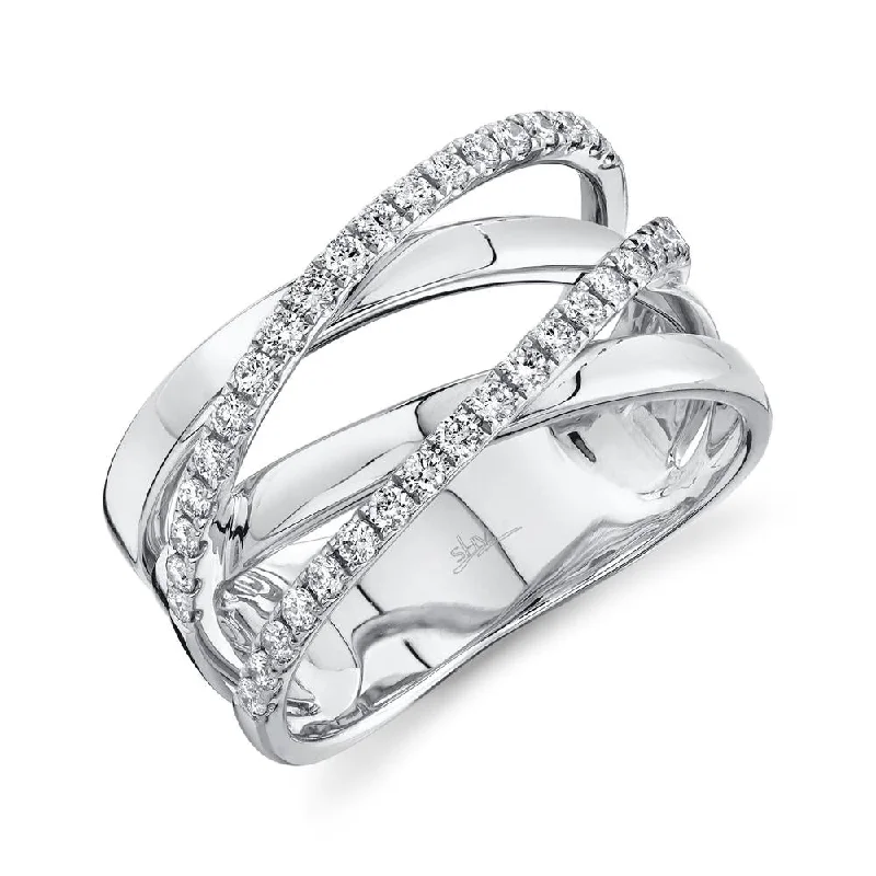 0.41CT DIAMOND BRIDGE RING SC55019236