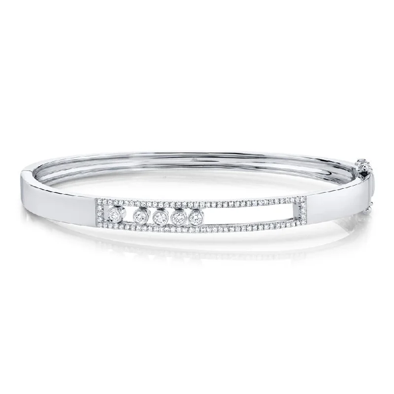 0.42CT DIAMOND SLIDER BANGLE SC55005389ZS