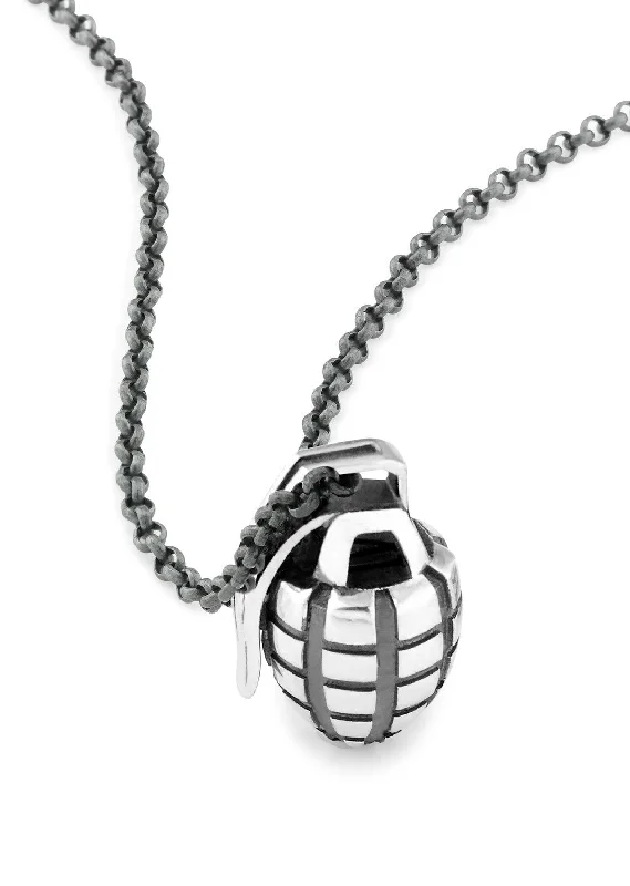 MichaelJohn Jewellery Big Grenade Pendant