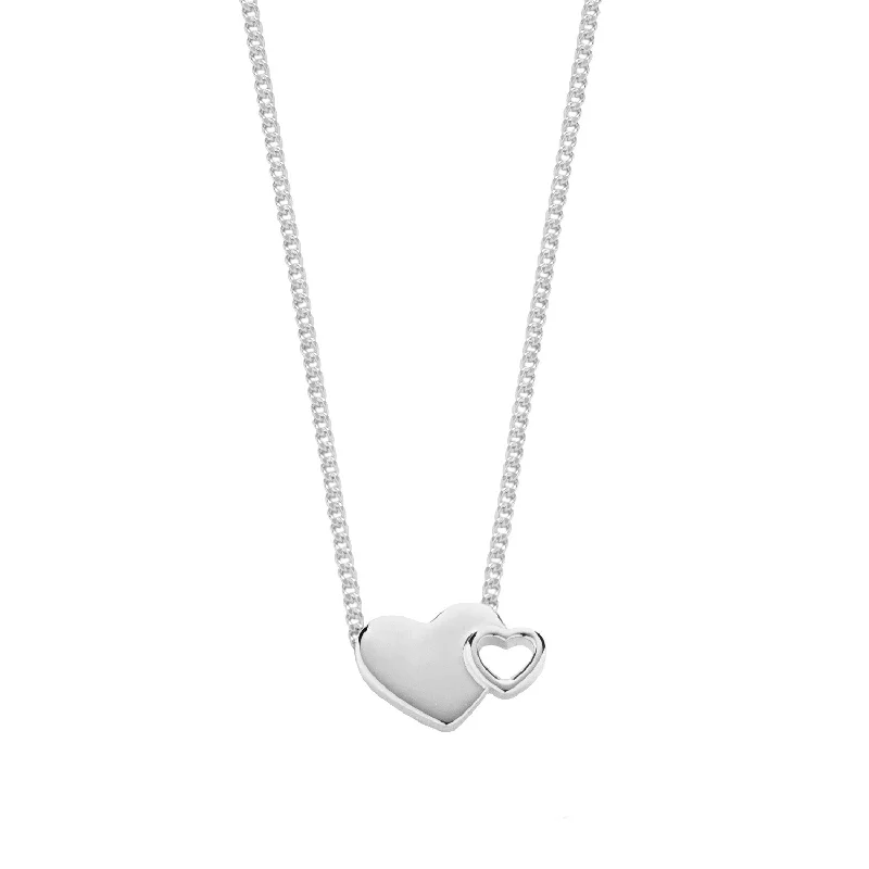 Karen Walker Mini Exploding Heart Pendant - Silver