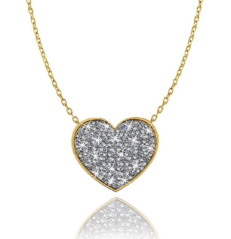 Sun - Pendant Necklaces with Radiant Yellow Citrine CentersLove In A Jewel Heart Pendant - 9ct Yellow Gold with Diamonds